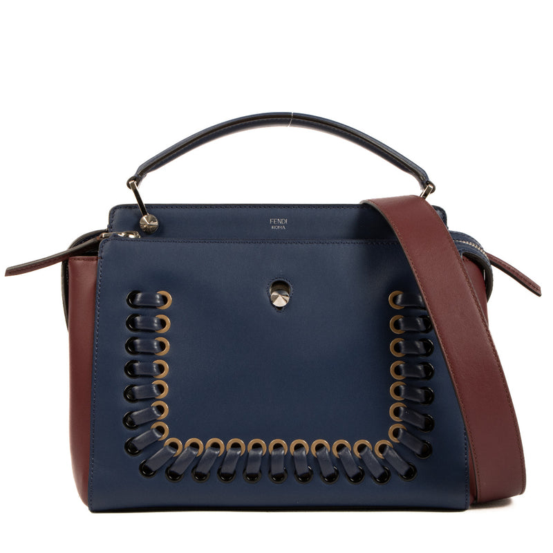 Fendi Bicolore Grommet Dotcom Bag