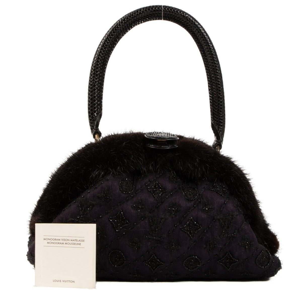 Louis Vuitton Black Monogram Mousseline/Mink/Lizard Demi Lune MM Bag aan de beste prijs bij Labellov tweedehands luxe in Antwerpen. Koop en verkoop aan de beste prijs bij Labellov tweedehands luxe in Antwerpen.