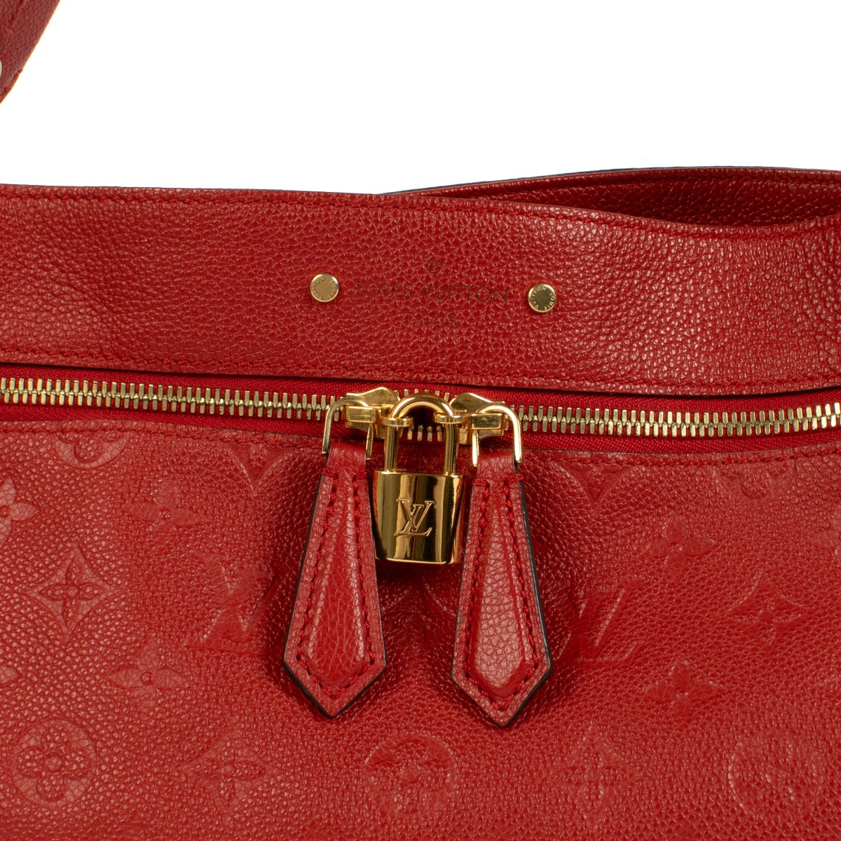 Louis Vuitton Cherry Monogram Empreinte Spontini Bag
