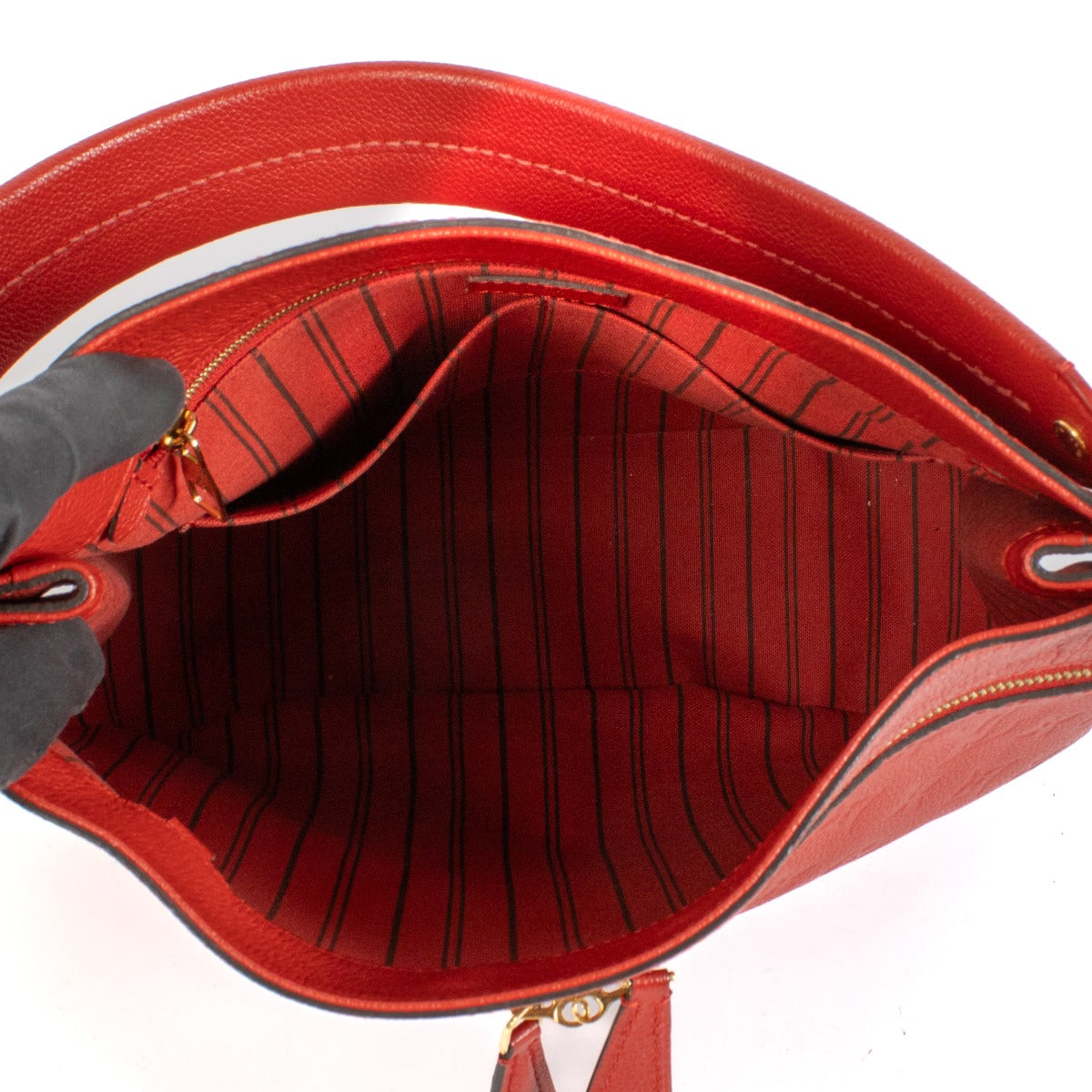 Louis Vuitton Cherry Monogram Empreinte Spontini Bag