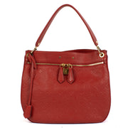 Louis Vuitton Red Monogram Empreinte Spontini Bag