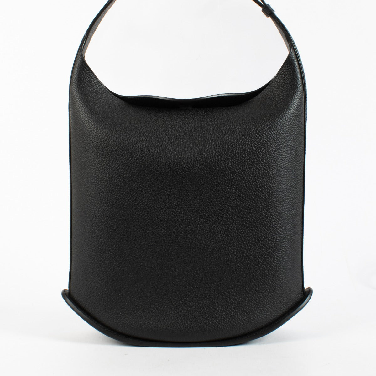 Delvaux Black Pin Hobo GM black leather shoulder bag at Labellov.com