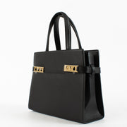 shop 100% authentic second hand Delvaux Black Tempête Crush Small Bag on Labellov.com
