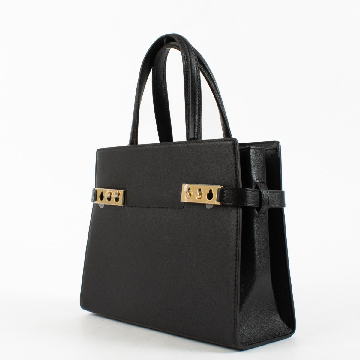 shop 100% authentic second hand Delvaux Black Tempête Crush Small Bag on Labellov.com
