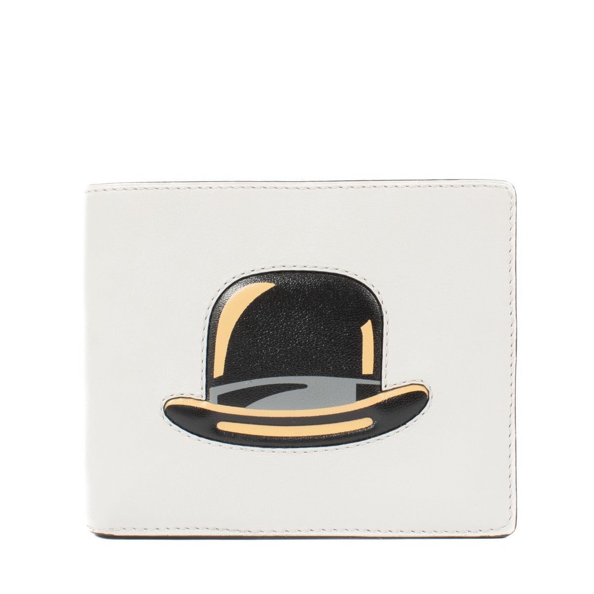 Shop 100% authentic secondhand Delvaux Grey Magritte Bowler Hat Wallet on Labellov.com