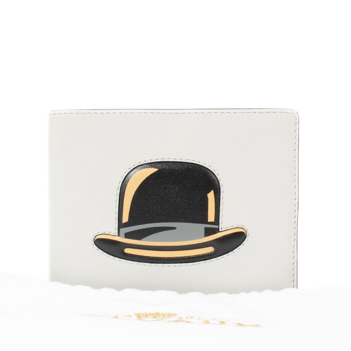 Shop 100% authentic secondhand Delvaux Grey Magritte Bowler Hat Wallet on Labellov.com