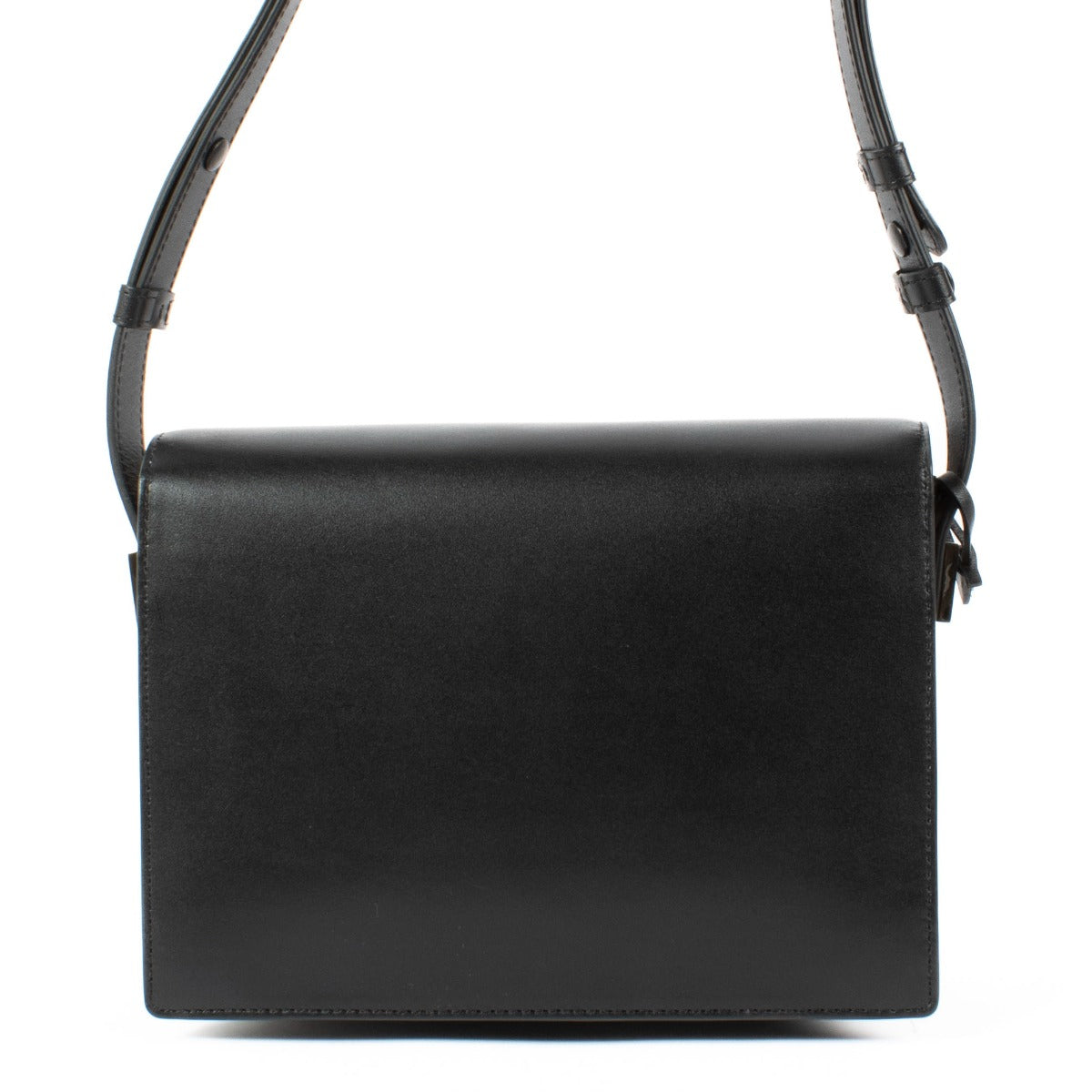 Shop 100% authentic secondhand Delvaux Black/White Box Calf/Vernis Smoking Madame Bag on Labellov.com