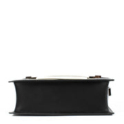 Shop 100% authentic secondhand Delvaux Black/White Box Calf/Vernis Smoking Madame Bag on Labellov.com