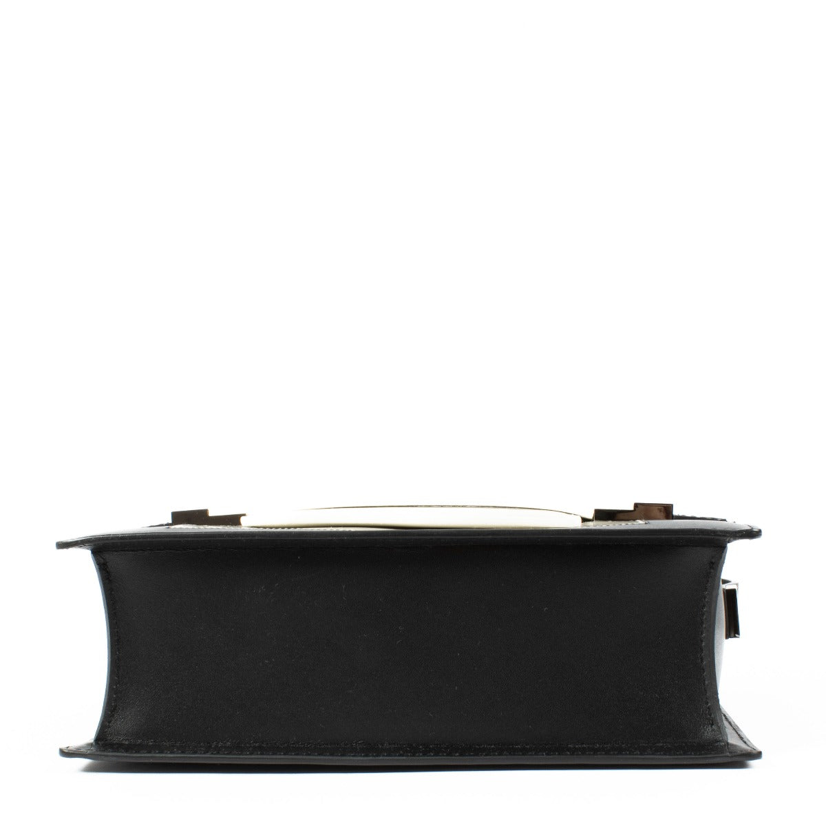 Shop 100% authentic secondhand Delvaux Black/White Box Calf/Vernis Smoking Madame Bag on Labellov.com
