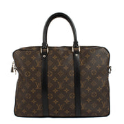 Louis Vuitton Porte-Documents Voyage PM Monogram Macassar aan de beste prijs bij Labellov tweedehands luxe