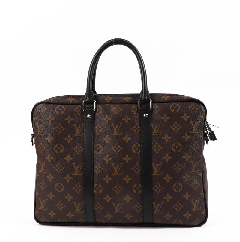 Louis Vuitton Porte-Documents Voyage PM Monogram Macassar