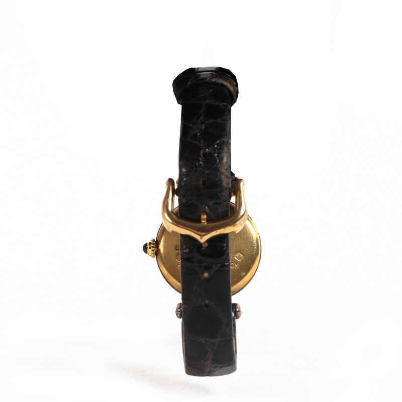 Buy an authentic second-hand Cartier Gold Vendome Vintage Watch in good condition at Labellov in Antwerp.
