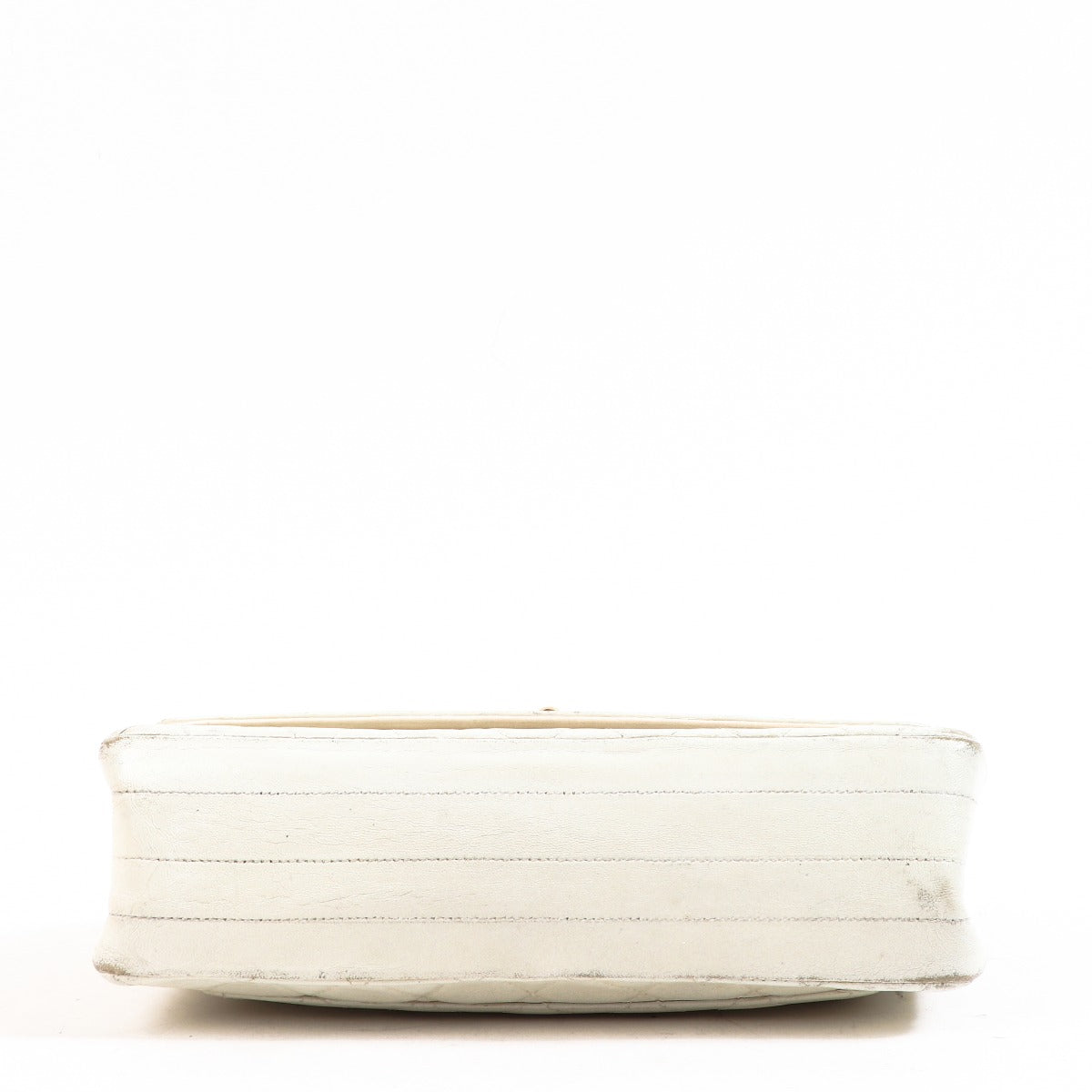 Chanel Vintage Witte Classic Flap Bag