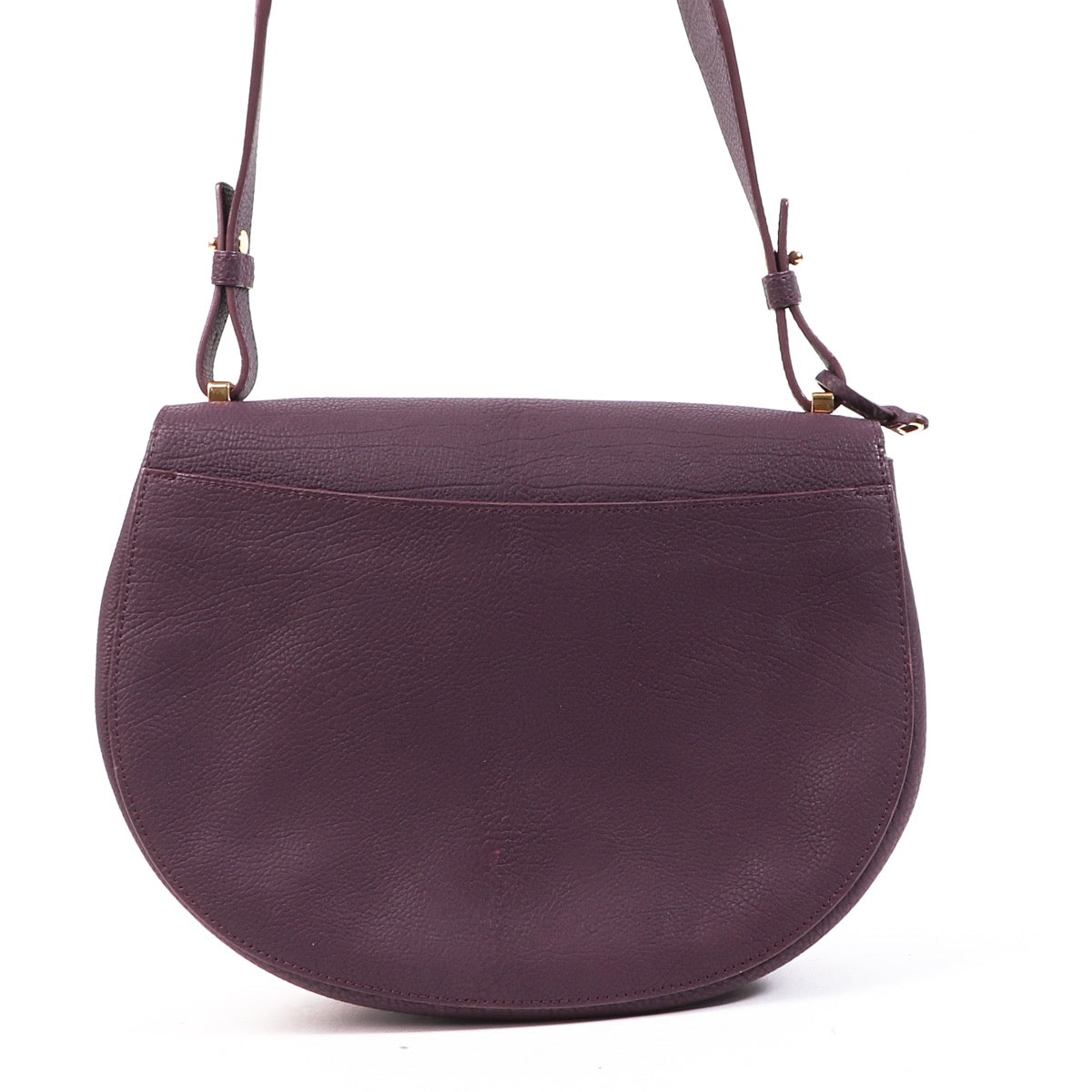 Shop safe online at Labellov in Antwerp this 100% authentic second hand Delvaux Le Mutin Purple Crispy Calf Crossbody