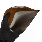 Buy an authentic Delvaux White Leather Vintage Envelope Clutch on Labellov.com