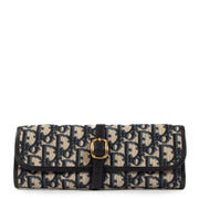 Christian Dior Blue Oblique Jewelry Pouch