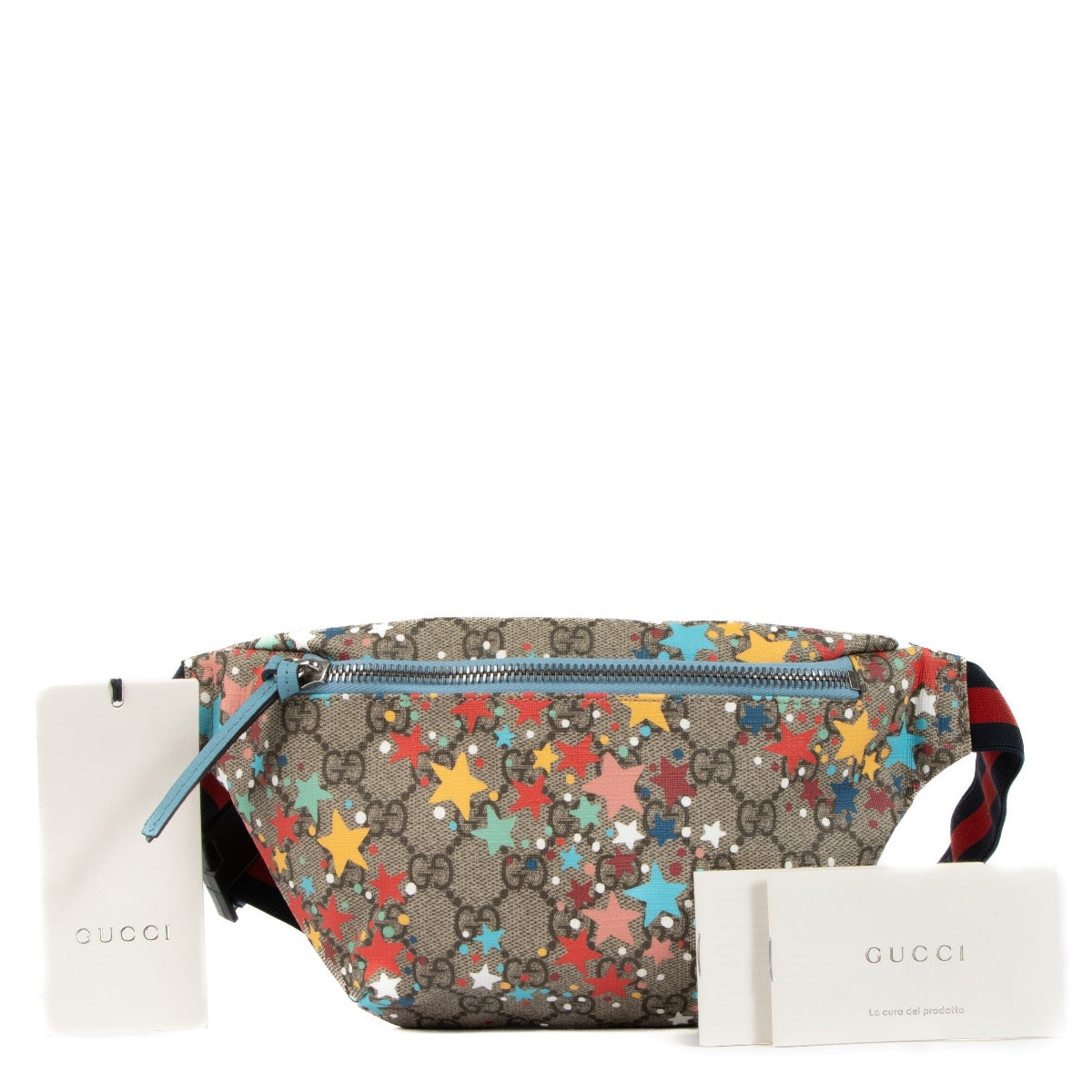 shop 100% authentic second hand Gucci Children GG Star Canvas Belt Bag on Labellov.com