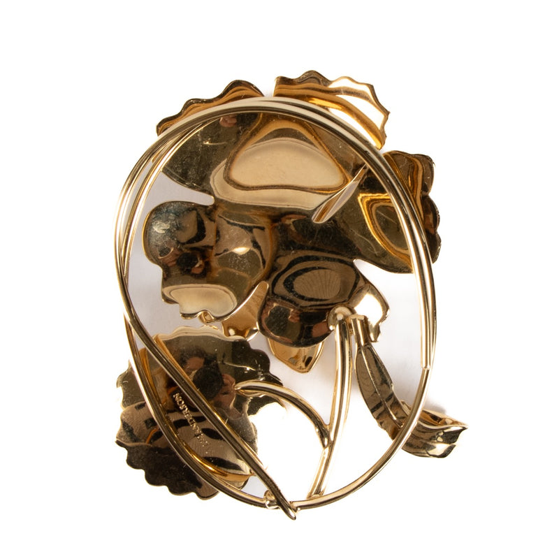 shop 100% authentic second hand J.W. Anderson Fall/Winter 2017 Golden Daisy Floral Earcuff on Labellov.com