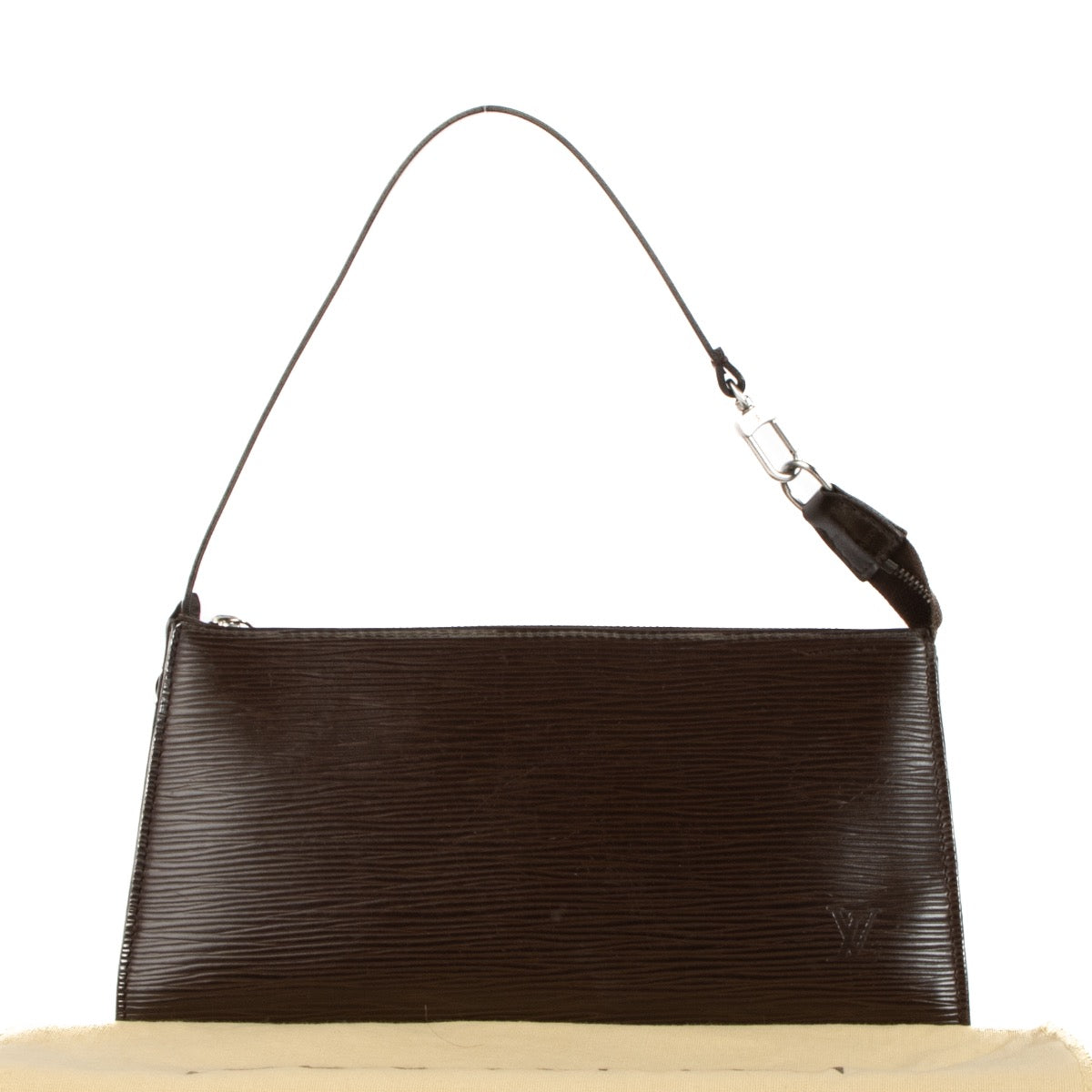 shop 100% authentic second hand Louis Vuitton Brown Epi Leather Pochette Accessoires on Labellov.com