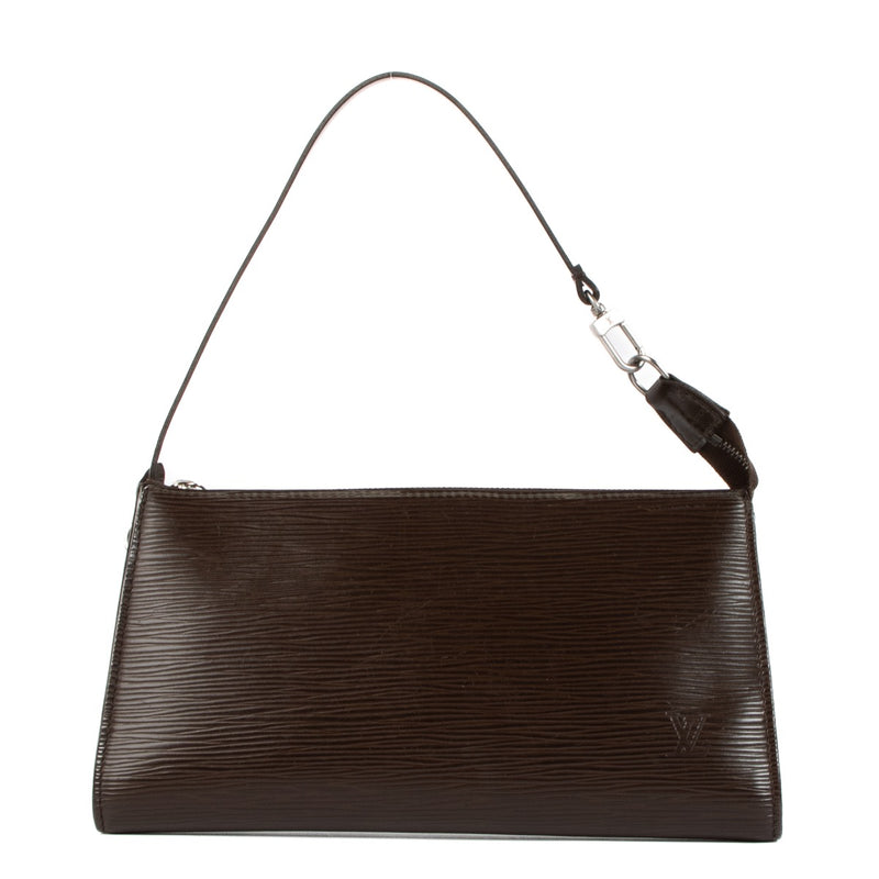 shop 100% authentic second hand Louis Vuitton Brown Epi Leather Pochette Accessoires on Labellov.com