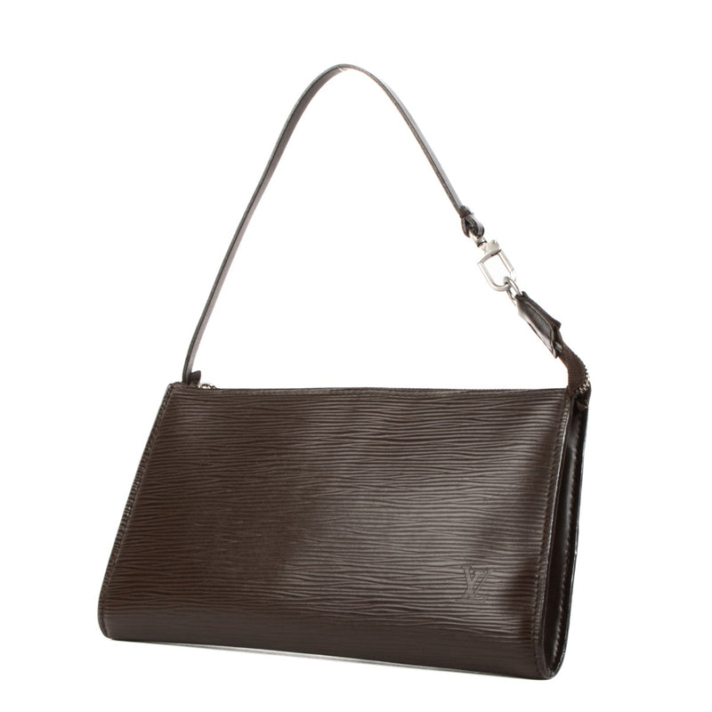 shop 100% authentic second hand Louis Vuitton Brown Epi Leather Pochette Accessoires on Labellov.com