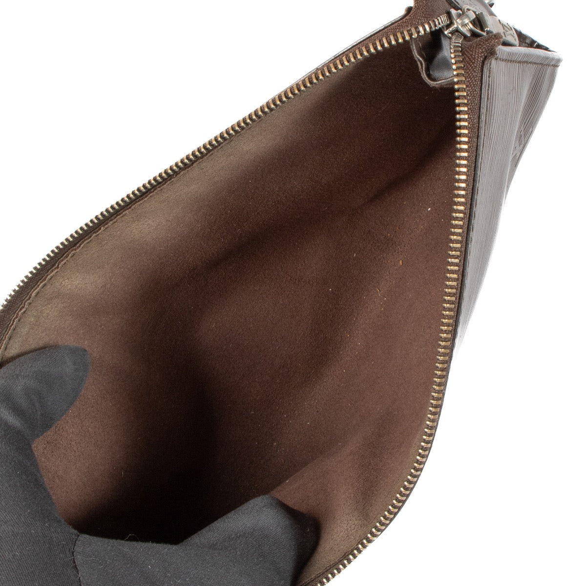 shop 100% authentic second hand Louis Vuitton Brown Epi Leather Pochette Accessoires on Labellov.com