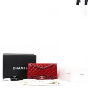 acheter en ligne pour le meilleur prix sac a main Never Used Chanel Jumbo Classic Flap Bag Patent Red . koop veilig online aan de beste prijs Never Used Chanel Jumbo Classic Flap Bag Patent Red. shop safe online your Never Used Chanel Jumbo