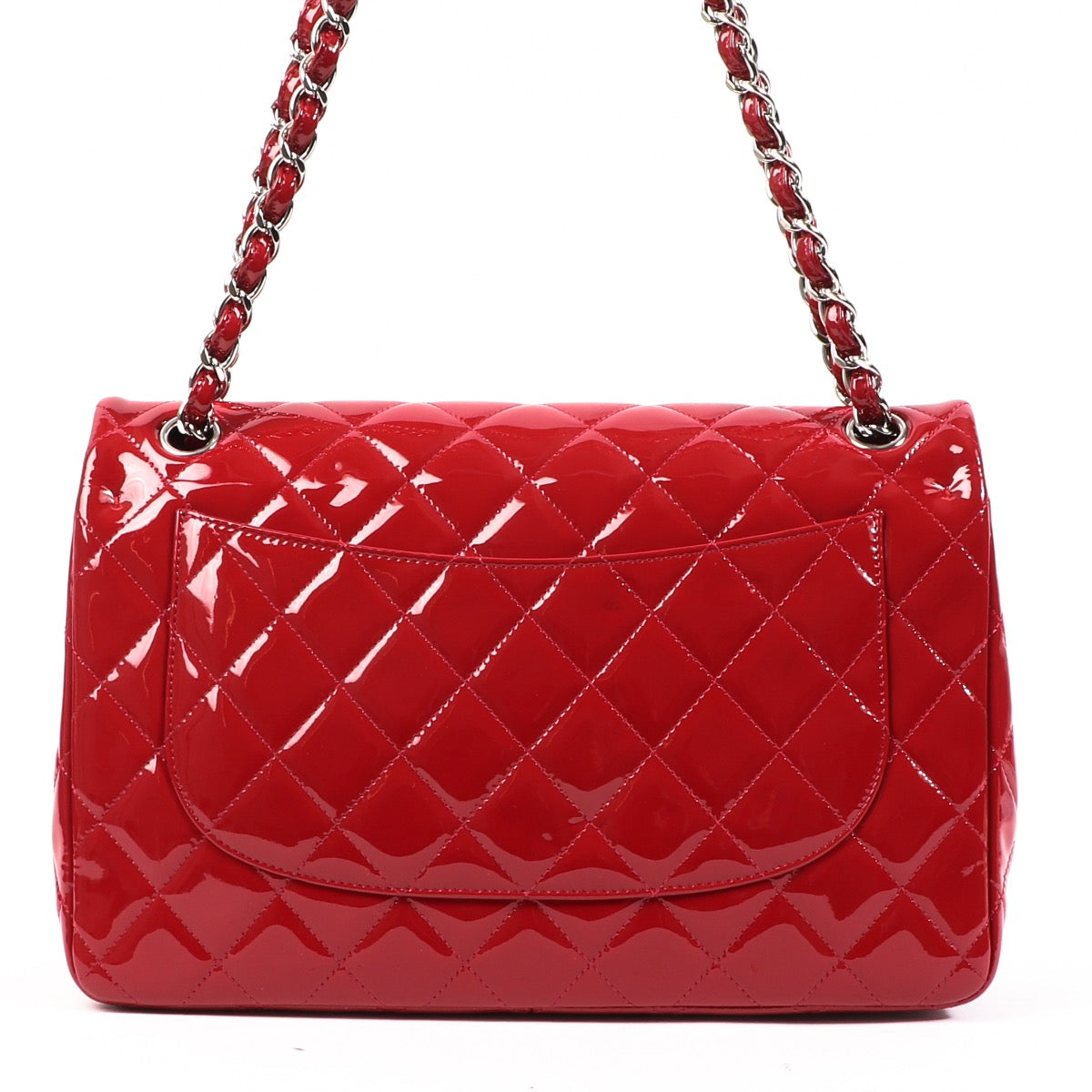acheter en ligne pour le meilleur prix sac a main Never Used Chanel Jumbo Classic Flap Bag Patent Red . koop veilig online aan de beste prijs Never Used Chanel Jumbo Classic Flap Bag Patent Red. shop safe online your Never Used Chanel Jumbo