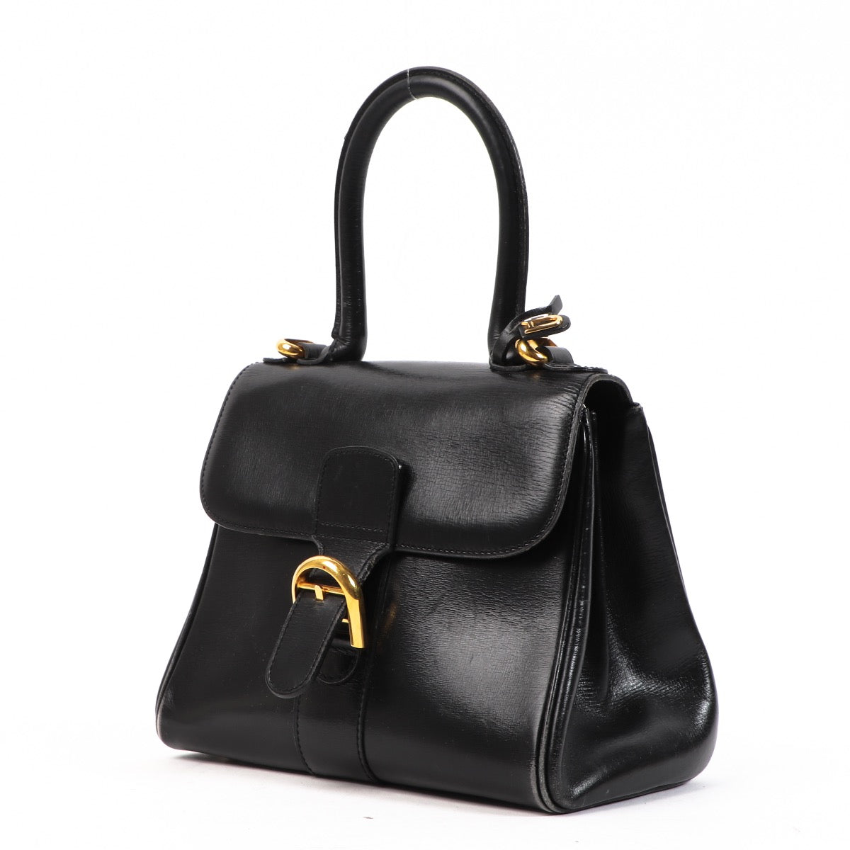 Buy this authentic second-hand vintage Delvaux Black Mini Brillant Bag at online webshop LabelLOV. Safe and secure shopping. Koop deze authentieke tweedehands vintage Delvaux Black Mini Brillant Bag bij online webshop LabelLOV.