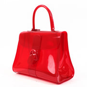 shop safe online very hard to find Delvaux Brillant Vinyl Chaperon Rouge Limited Edition .