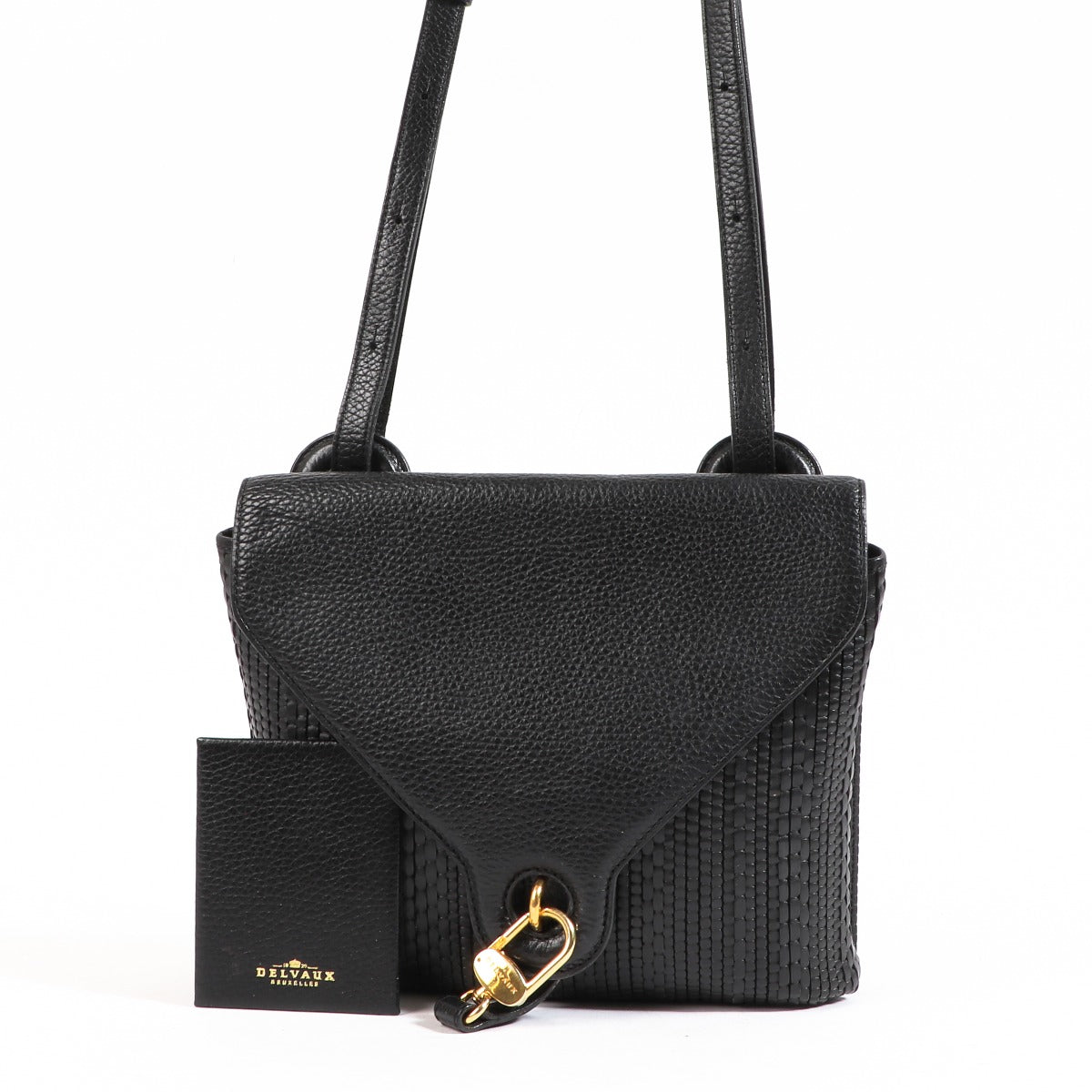 Buy an authentic second-hand Delvaux Goutte PM Crossbody Bag in very good condition at Labellov in Antwerp.