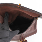 Buy an authentic second-hand Delvaux Brown Leather Crossbody Bag in very good condition at Labellov in Antwerp.