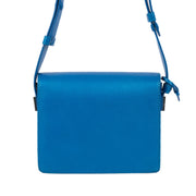 Buy an authentic second hand Delvaux Electric Blue Polo Madame Bag in very good condition at Labellov