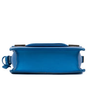 Buy an authentic second hand Delvaux Electric Blue Polo Madame Bag in very good condition at Labellov