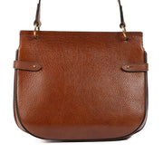 Buy an authentic second hand Mulberry Oak Classic Grain Leather Amberley Satchel Bag in new condition at Labellov