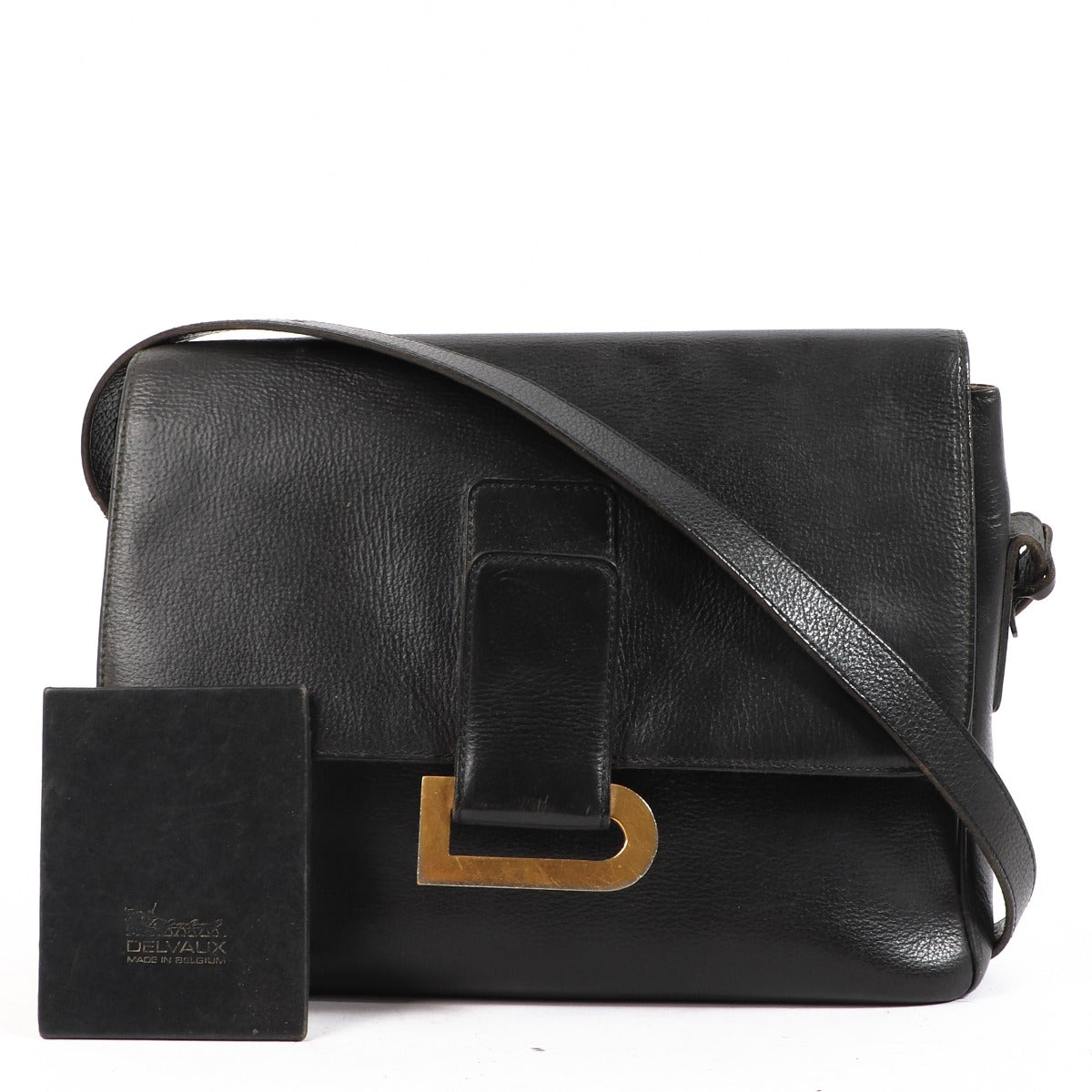 Delvaux Black Poirier Vintage Bag