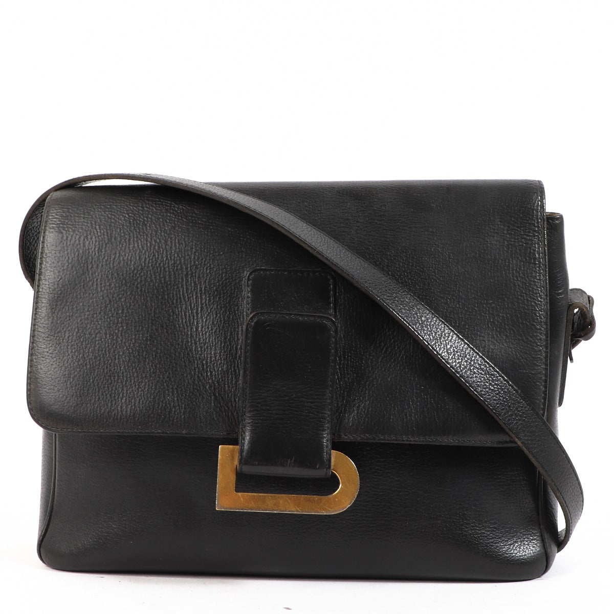 Delvaux Black Poirier Vintage Bag