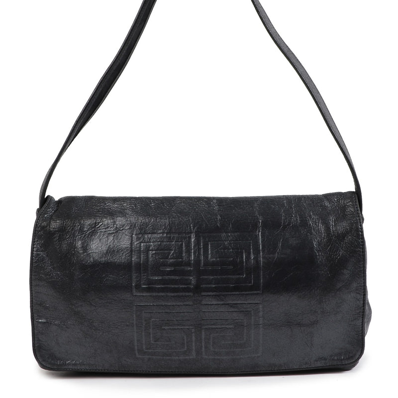 Buy an authentic second-hand Givenchy Blue Leather Shoulder Bag in very good condition at Labellov in Antwerp.
