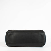 Authentic pre-loved Gucci Black Leather Lady Tassel Tote Bag on Labellov.com
