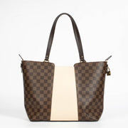 Authentic pre-loved Louis Vuitton Damier Ebene/Magnolia Jersey Shoulder Bag on Labellov.com