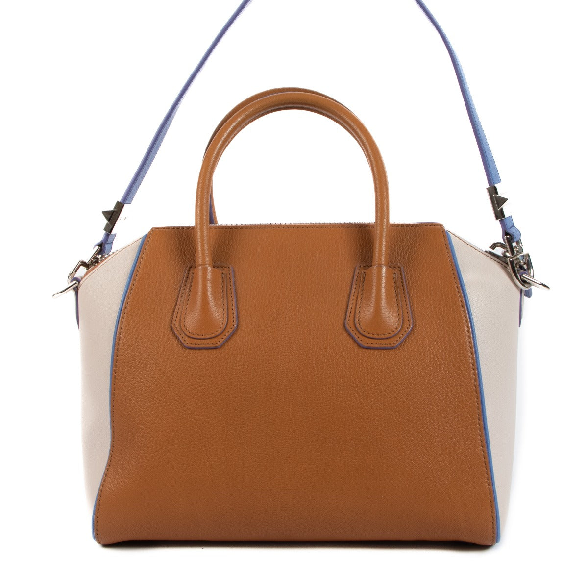 Sac à main Givenchy Antigona petit modèle tricolore en cuir Sugar