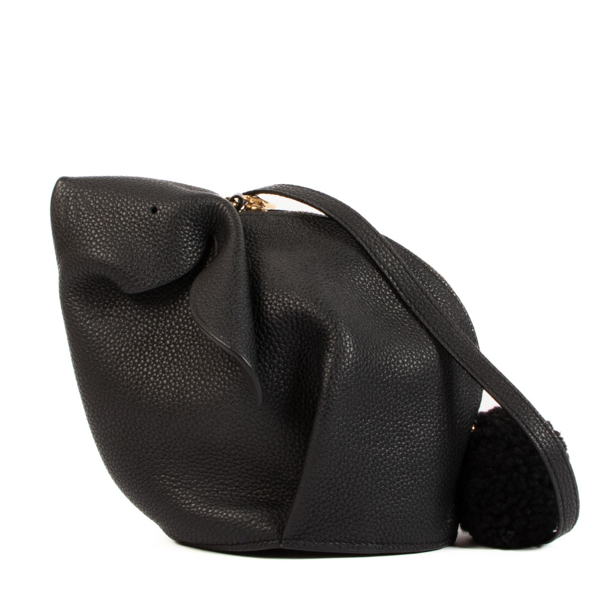 Loewe Black Mini Bunny Bag