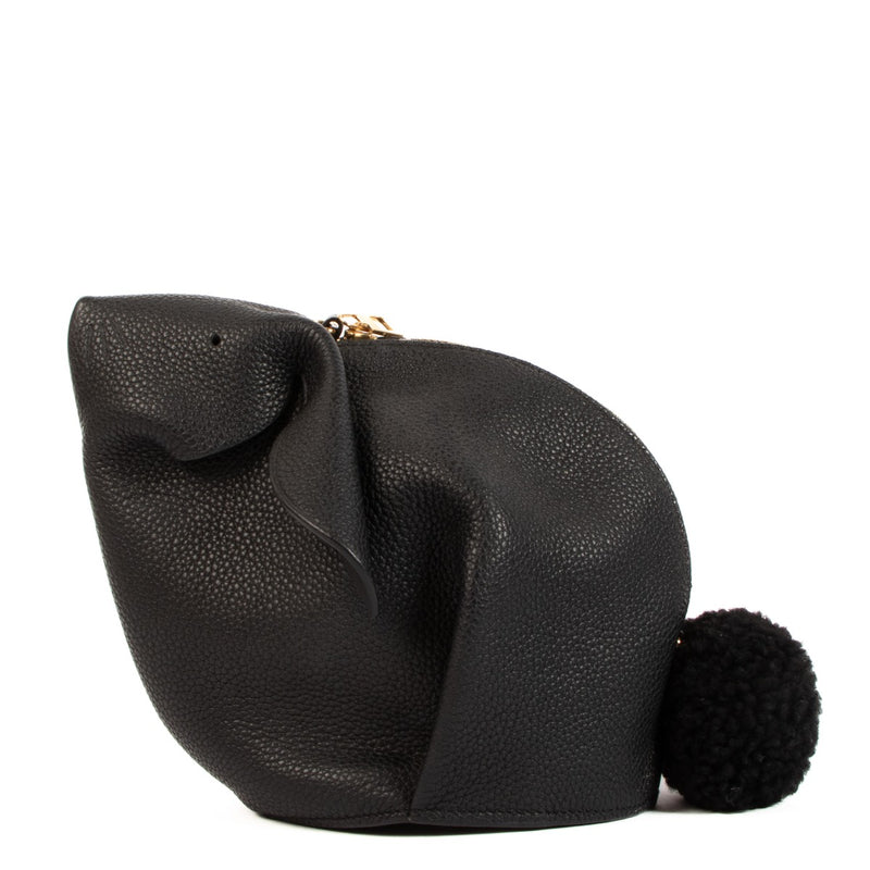 Loewe Black Mini Bunny Bag