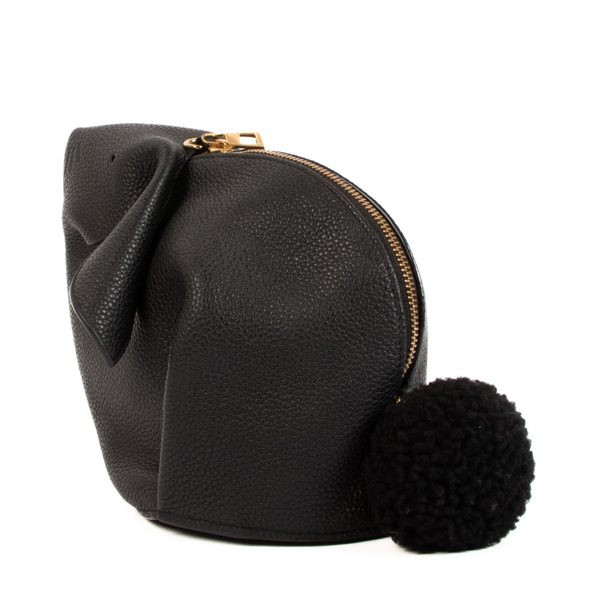 Loewe Black Mini Bunny Bag