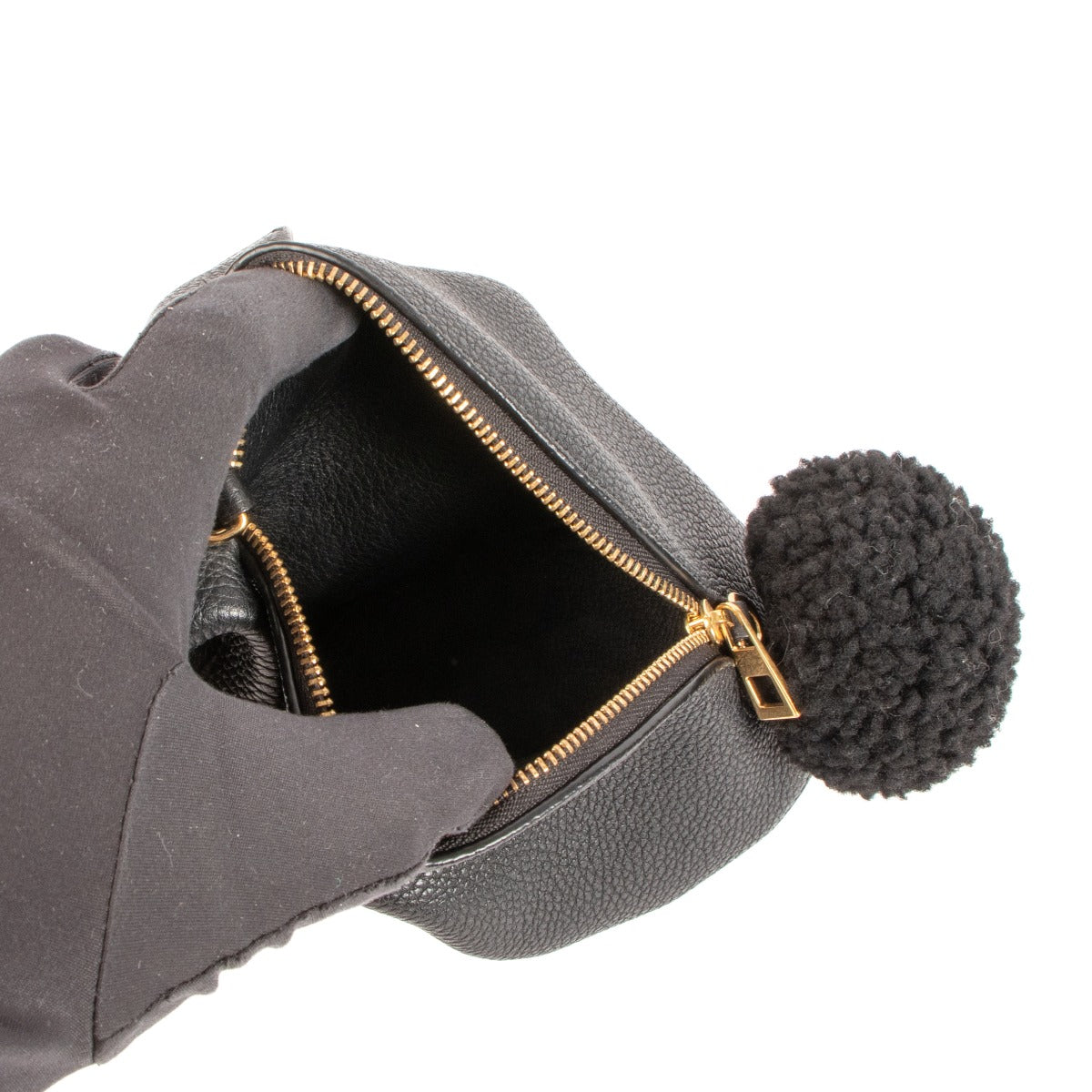 Loewe Black Mini Bunny Bag