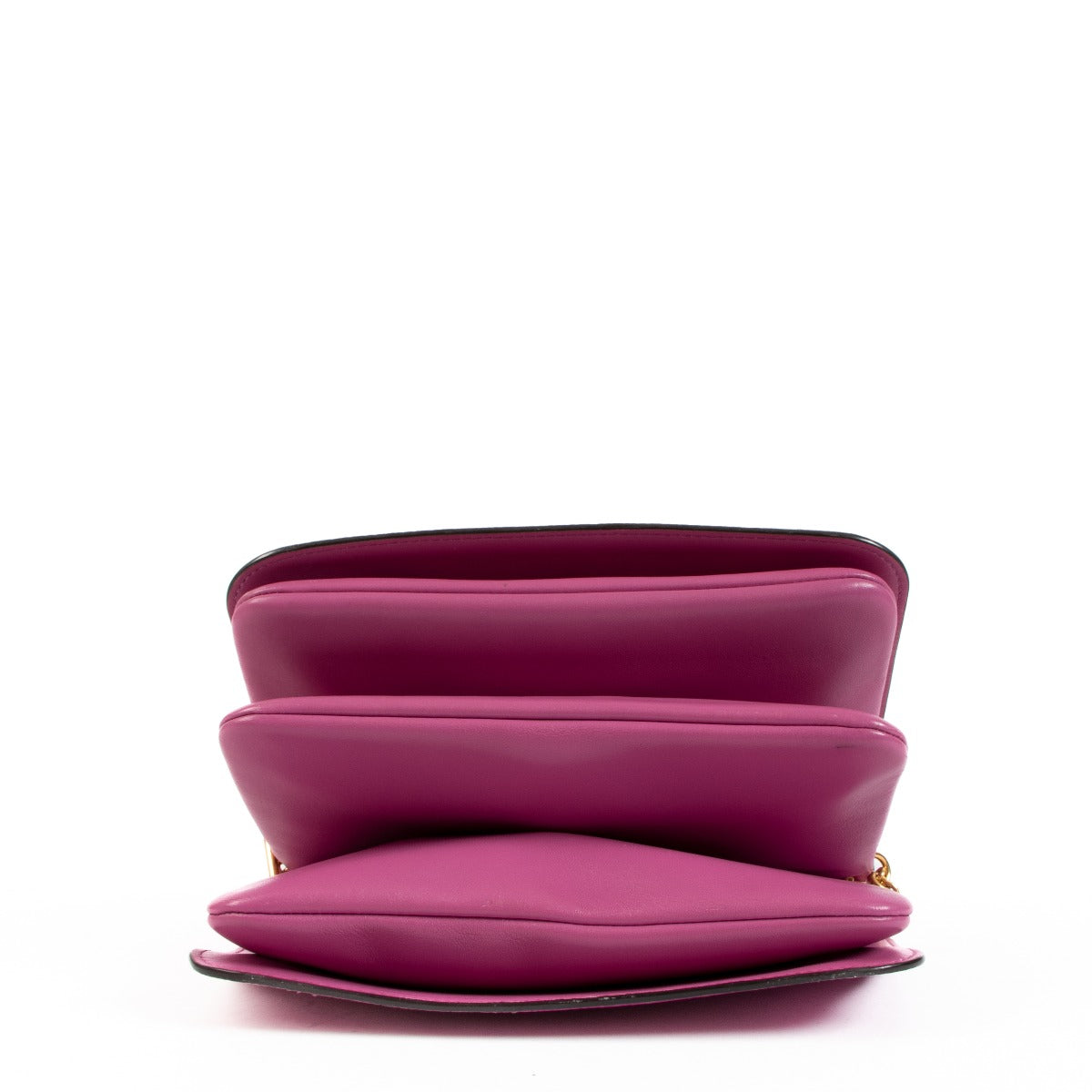 Sac bandoulière Mulberry Small Clifton en cuir grainé rose bonbon classique