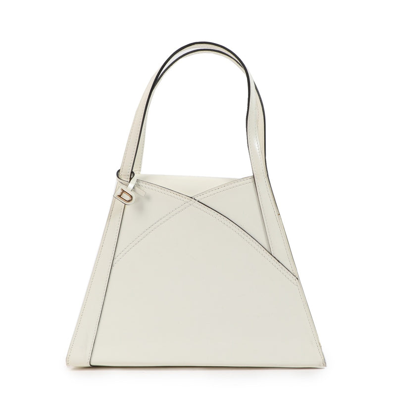 Delvaux Soupir White Magic Patent Leather Bag
