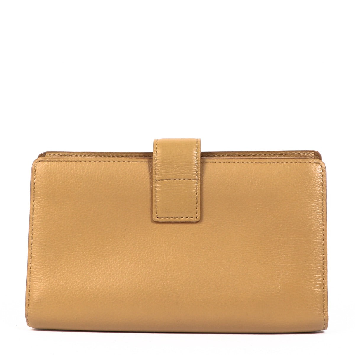 Delvaux Valeur Beige Leather D Wallet