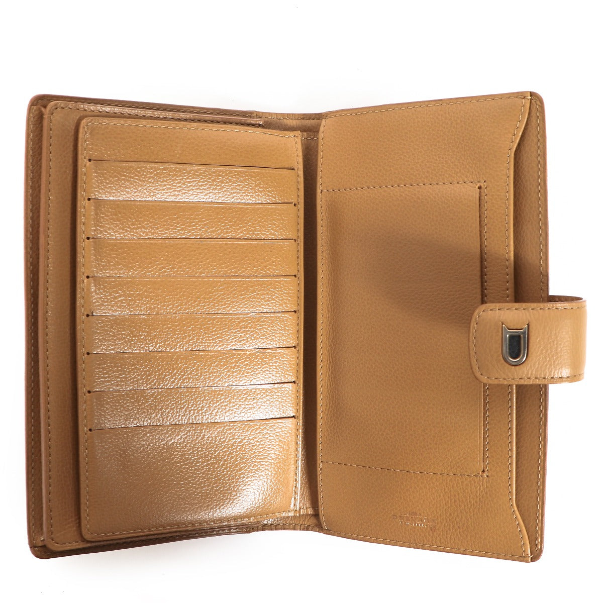 Delvaux Valeur Beige Leather D Wallet