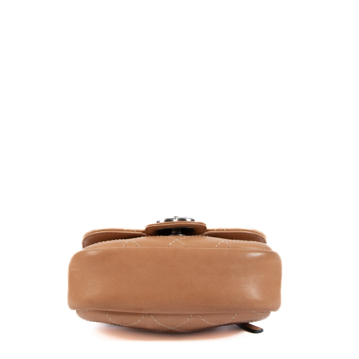 Chanel Mini Flap Tasje van Natuurlijk Kalfsleer